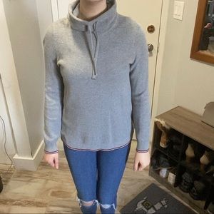Cowl Neck Tommy Hilfiger Grey Sweater
